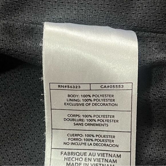 Nike Front Zip Activewear Jacket Black Size Small - Picture 7 of 9